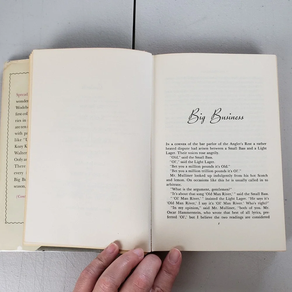 A Few Quick Ones P.G. Wodehouse 1959 First Printing Hardcover Dust Jacket Bacon